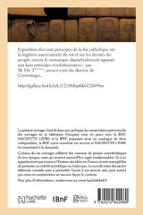Exposition des vrais principes de la foi catholique sur la légitime souveraineté du roi et sur Exposition des vrais principes de la foi catholique sur la légitime souveraineté du roi et sur
