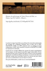 Histoire du pèlerinage de Notre-Dame-de-Pitié, en Poitou