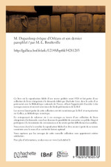 M. Dupanloup évêque d'Orléans et son dernier pamphlet