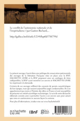 Le conflit de l'autonomie nationale et de l'impérialisme Le conflit de l'autonomie nationale et de l'impérialisme