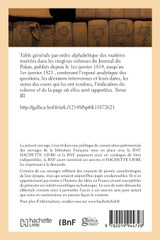 Table générale par ordre alphabétique des matières