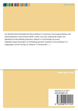 Implementierung von Einkauf 4.0 in klein- und mittelständischen Unternehmen. Überblick und Analyse