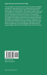Xylem Structure and the Ascent of SAP