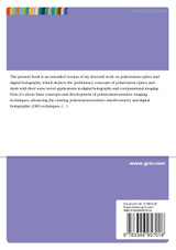 Polarization Sensitive Imaging