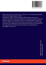 Biblical Commentary on The Psalms Biblical Commentary on The Psalms