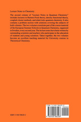 Lecture Notes in Quantum Chemistry II