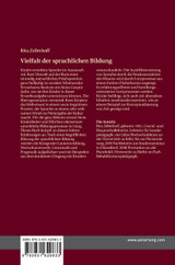 Vielfalt der sprachlichen Bildung Vielfalt der sprachlichen Bildung