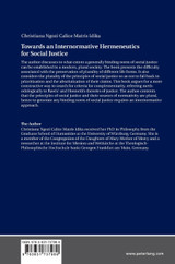Towards an Internormative Hermeneutics for Social Justice Towards an Internormative Hermeneutics for Social Justice