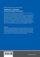 Globalization, Institutions and Socio-Economic Performance