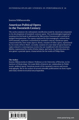 American Political Opera in the Twentieth Century