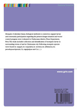 Culicidae fauna, biological control of dengue vectors and community participation in tropical countries