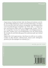Prävention von Burnout bei Lehrerinnen und Lehrern Prävention von Burnout bei Lehrerinnen und Lehrern
