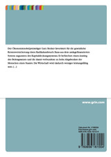 Die Auswirkungen des demographischen Wandels in Deutschland auf die gesetzliche Rentenversicherung Die Auswirkungen des demographischen Wandels in Deutschland auf die gesetzliche Rentenversicherung