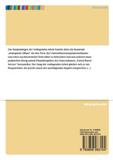 Theoretische Grundlagen und praktische Anwendung von strategischen Allianzen bei UPS