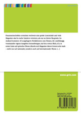 Die Frage der Transkulturalität von Frauenzeitschriften