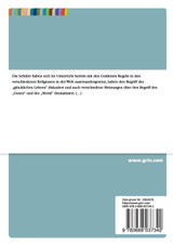 Platon. Glück und die Idee des Guten für den Unterricht in einer 10. Klasse