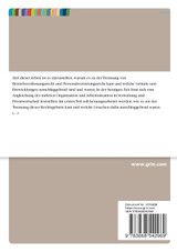 Gründe und normative Konsequenzen für die Trennung des Betriebsverfassungsgesetz und Personalvertretungsgesetz Gründe und normative Konsequenzen für die Trennung des Betriebsverfassungsgesetz und Personalvertretungsgesetz