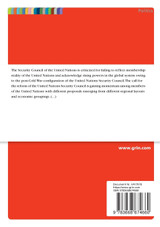 The UN Security Council Reform The UN Security Council Reform