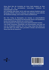 Geschichte der freien Stadt Frankfurt am Main Geschichte der freien Stadt Frankfurt am Main