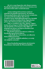 Von der Psychotherapie-Wissenschaft zur Kunst der Psychotherapie Von der Psychotherapie-Wissenschaft zur Kunst der Psychotherapie