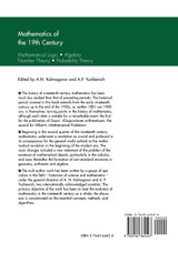 Mathematics of the 19th Century