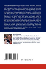 The Long-Term Impact of Outdoor Adventure Education The Long-Term Impact of Outdoor Adventure Education