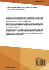 Das Imparitätsprinzip und seine Stellung im deutschen Handelsrecht