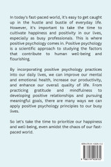 Positive Psychology for Busy Professionals