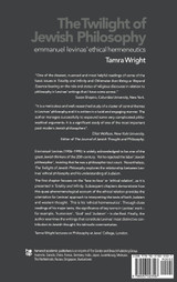 Twilight of Jewish Philosophy Twilight of Jewish Philosophy