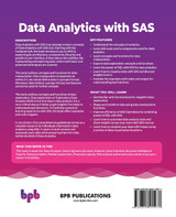 Data Analytics with SAS