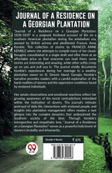 Journal of a Residence on a Georgian Plantation