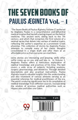 The Seven Books Of Paulus AEgineta Vol.-1