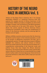History of the Negro Race in America Vol. 1 History of the Negro Race in America Vol. 1