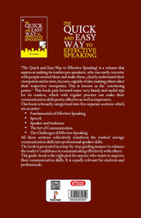 The Quick and Easy Way to Effective Speaking The Quick and Easy Way to Effective Speaking