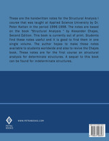 Structural Analysis I Lecture Notes