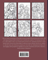 Anime Coloring Book