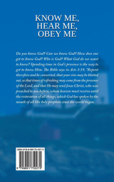 Know Me, Hear Me, Obey Me Know Me, Hear Me, Obey Me