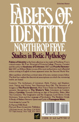 Fables of Identity Fables of Identity