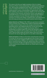 The Isolated State in Relation to Agriculture and Political Economy The Isolated State in Relation to Agriculture and Political Economy