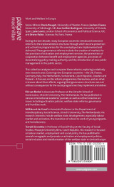The Governance of Active Welfare States in Europe The Governance of Active Welfare States in Europe