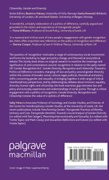Gender Diversity, Recognition and Citizenship Gender Diversity, Recognition and Citizenship