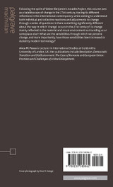 Walter Benjamin and the Aesthetics of Change Walter Benjamin and the Aesthetics of Change