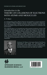 Introduction to the Theory of Collisions of Electrons with Atoms and Molecules Introduction to the Theory of Collisions of Electrons with Atoms and Molecules