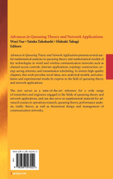 Advances in Queueing Theory and Network Applications
