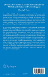 Uncertainty in the Electric Power Industry