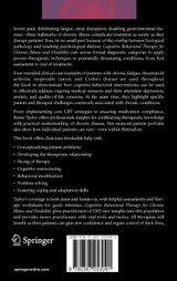 Cognitive Behavioral Therapy for Chronic Illness and Disability Cognitive Behavioral Therapy for Chronic Illness and Disability