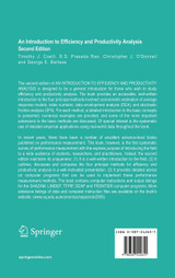 An Introduction to Efficiency and Productivity Analysis