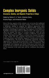 Complex Inorganic Solids
