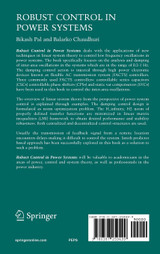 Robust Control in Power Systems