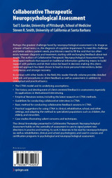 Collaborative Therapeutic Neuropsychological Assessment Collaborative Therapeutic Neuropsychological Assessment